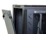 Networx WMC-S101-18U 18U Wall Mount Cabinet - 101 Series, 18 Inches Deep, Flat Packed