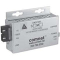 ComNet CNFE1002SAC1B-M Small Media Converter, B, ST Connector, AC/DC Power, Single Mode, Fiber, 100Mbps