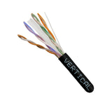 Vertical Cable 060-492/RD CAT6 CMR Cable, Solid Bare Copper - 1000ft Pull Box, Red