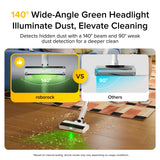 Roborock H60 Cordless Stick Vacuum Cleaner - detail view | Silarius