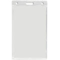 ADI PRO 0E-BHVERT7 Vertical EVA Badge Holder with Slot and Chain Hole, 25-Pack