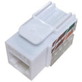 ADI PRO 0E-CAT5KEYWH CAT5e Keystone Jack Vertical 8P8C RJ45, 2-Pack, White