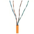 ADI PRO 0E-CAT5ROR CAT5e Riser Cable, 24/4 Solid BC, U, UTP, CMR/FT4, Sunlight Resistant, 1000' (304.8m) Express Box, Orange