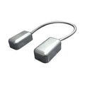 Command Access DL-20A Power Transfer Hinge Standard Door Loop, 20" Cable, Surface Mount, Aluminum