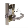 Command Access ML180EU L6B 24V 626 Electrified Solenoid Schlage L9000 Retro Mortise Lock, Satin Chromium Plated