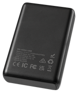 Additional/Replacement Basecamp Base Layer Battery, 10000 mAh USB - side view | Silarius