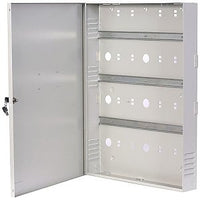 Comelit 10081 4-Way Lockable DIN Rail Enclosure, 19.5" 20.5" 3.75"