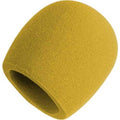 Shure A58WS-YEL A58WS Microphone Windscreen for Ball-Type Microphones, Yellow