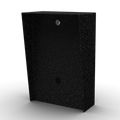 PEDESTAL PRO 1012HOU-AWID-01-CRS 10X12 Steel Housing - AWID MR-1824 Card Reader