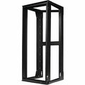 Hubbell HPWWMR48 NEXTFRAME Cable Management Rack, Wall Mount Swing Frame, 48" H, Black