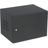 AtlasIED 414-15 Welded and Assembled Desk Top Cabinet, 14RU, Black