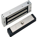 DynaLock 2585-DSM 2500 Series 650 lb Single Bantam Mini Electromagnetic Lock for Outswing Door with Door Status Switch
