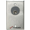DynaLock 7002 Single-Gang Key Switch for Control Electric Locks, SPDT