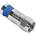 ICC ICRDSAV04C F-Type Compression Connector for RG6Q Cable, 100-Pack