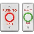 SDC 463NU 460 Series Narrow Capacitive Touch Sensor, Push to Exit, Electronic Timer, Adjustable or Alternate Action (On/Off), Dull Stainless