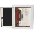 Alpha RCC2510CS AlphaRefuge 2100 Series Refuge Command Center, 10-Unit Capacity, Surface, Lockable, Painted Cabinet