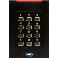 HID 921NHRNEK0004M pivCLASS SE RK40-H Smart Card Reader, 13.56 MHz Contactless Supports PKI-Based FIPS 201, RS485 FDX, Pigtail, Standard v1, FIPS 200-BIT, 4-BIT MSG, UART Off, Wiegand On, Black
