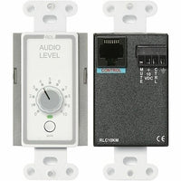 RDL D-RLC10KM Series Remote Level Control with On/Off Muting Button, White