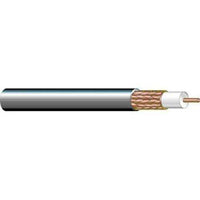 West Penn AQC806BK1000 6/18 Solid Bare Copper 95% Shielded Coaxial Video Cable