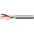 West Penn Wire 25303BGY1000 Plenum Audio Cables,18AWG Yes Gray
