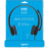 IN STOCK! Logitech H151 Stereo Headset