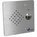 Alpha 4885 Steel 2-Gang Remote Station, Stainless