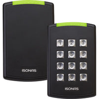 ISONAS R-1-MCT-WK Pure IP Wall Mount Keypad Wiegand Reader, Black