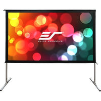 Elite Screens OMS120H2-DUAL Yard Master WraithVeil Dual Series 120" Outdoor Portable Projector Screen, 16:9