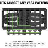 Sanus VLF628-B1 Sanus VLF628 Full Motion Wall Mount for 46-90" TVs
