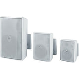 Electro-Voice EVID-S5.2TW Surface Mount Speaker 5in Cabinet 70/100V Pair, White
