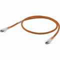 Hubbell HC6OR07 NEXTSPEED Patch Cords, CAT 6, 7' Length, 24 AWG, 300V, Orange