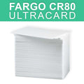 HID 082136 UltraCard Premium CR-80 30 Mil Composite PVC ID Cards, 500-Pack, White