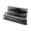 OCC CM403 19" Horizontal Cable Manager, finger style, 2RU single-sided