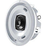 Electro-Voice EVID-C4.2LP 4in Low-Profile Coaxial Two-Way Ceiling Speaker, White