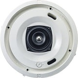 Electro-Voice EVID-C4.2LP 4in Low-Profile Coaxial Two-Way Ceiling Speaker, White