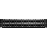 OCC K6A02 UTP CAT6a Modular KMJ Jack Connector, RJ45, Black