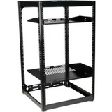 Sanus CFR1620-B1 Component Series 20U Stackable AV Skeleton Rack, 35", 600 lb Capacity