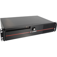 3xLOGIC NVR-2U-64CH VIGIL 2U Series 64-Channel Hybrid NVR, 16GB RAM