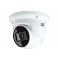 Digital Watchdog DWC-VSTB04BI MEGApix 4MP WDR Turret IP Camera with Smart IR, 2.8mm Fixed Lens, NDAA Compliant, White