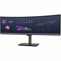 Lenovo 63DBZAR1US ThinkVision P49w-30 49" Class Dual Quad HD (DQHD) Curved Screen LED Monitor - 32:9 - Raven Black