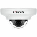 3xLOGIC VX-5M28-MD-IAW-S256 VISIX 5MP Indoor Outdoor Vandal Proof Mini-Dome Camera, IR, 2.8mm Fixed Lens, 256GB