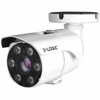 3xLOGIC VX-5M20-B-RIAW-S512 VISIX 5MP Outdoor Bullet Camera with Remote Focus, IR, 6-50mm Lens, 512GB