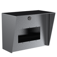 Pedestal Pro 108HOU-AIPH-01-304 10" x 8" Portrait Stainless Housing fits Aiphone IX-NVP2