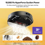 Roborock Q7 M5+ Robot Vacuum and Mop with Auto- Empty Dock (Upgraded from Q7 Max+) - rear view | Silarius