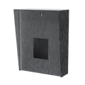 PEDESTAL PRO 1216HOU-VIKI-02-304 12" x 16" Square Stainless Steel