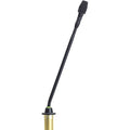 Shure MX410 10" Gooseneck Mic with No Capsule, Surface-Mount Preamp, and Red LED Ring on Top (Black)