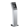 Pedestal Pro 124KIO-DOOR-01-304 53" Stainless Kiosk - DoorBird D21DKH