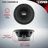 XL 12" Mid-Bass Loudspeaker 750 Watts Rms 8-Ohm - detail view | Silarius