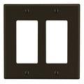 Hubbell PJ262 2-Gang Decora Wall Plate