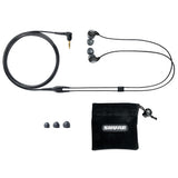 Shure SE215 Sound-Isolating In-Ear Stereo Earphones with RMCE-UNI Remote Mic Universal Cable (Clear)